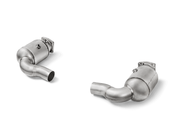 Akrapovic 2016-2019 Porsche Link Pipe Set w Cat (SS) AKRAP-L-PO/SS/2H