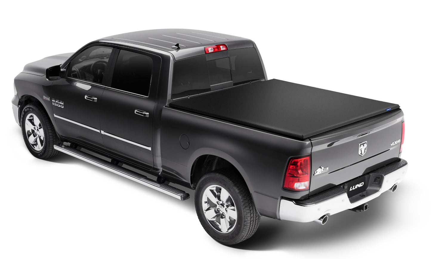 Lund 96864 Genesis Elite Roll Up Truck Bed Tonneau Cover - 2019-2023 Ram 1500 Classic 2009-2018 Dodge Ram 1500; 2010-2023 Ram 2500/3500; Fits 6.5 Ft. Bed (Excludes Models W/RamBox)
