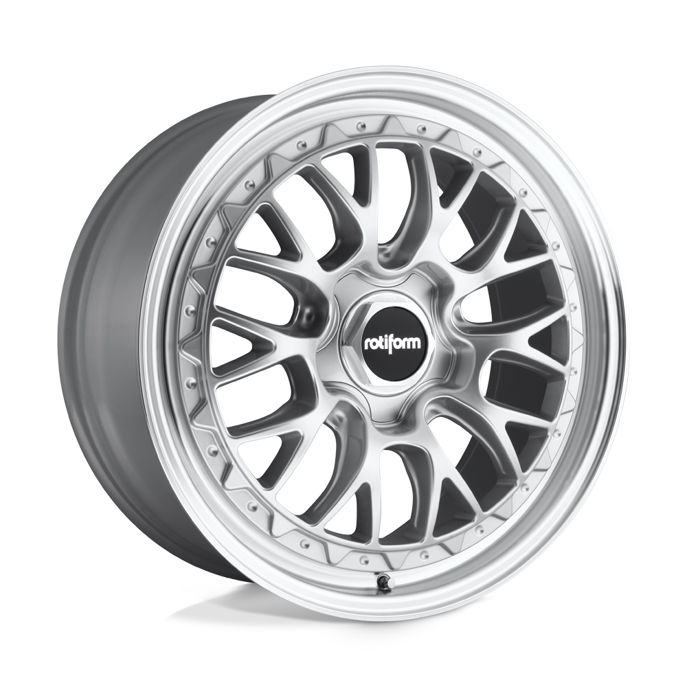 R155 18X8.5 5X112 GL-SLVR-MACH 45MM