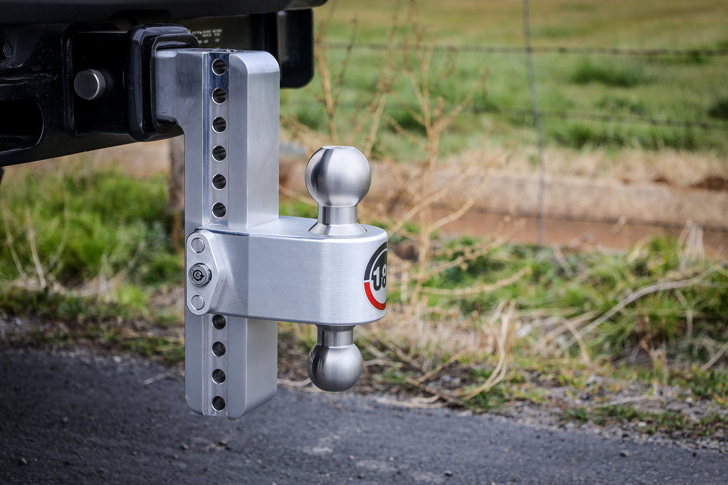 Weigh Safe Turnover Ball 10" Drop Hitch With 2.5" Shank LTB10-2.5