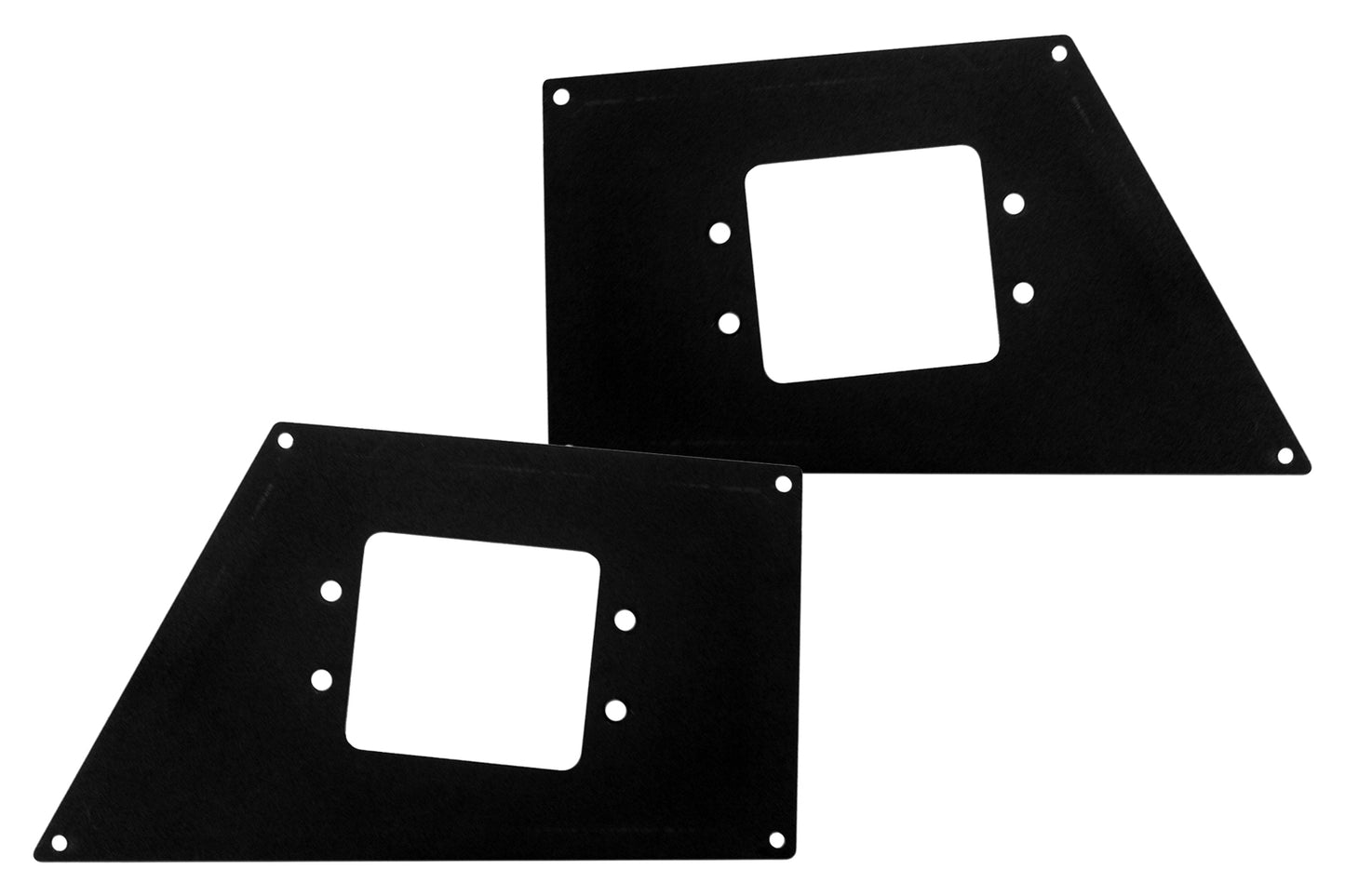 Go Rhino 243881T BR6 Light Plates Textured Black