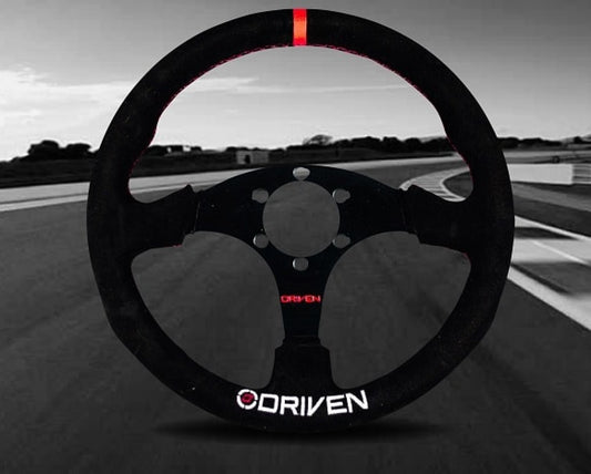 DRIVEN Motorsport 12.9" Flat Steering Wheel DR000133S