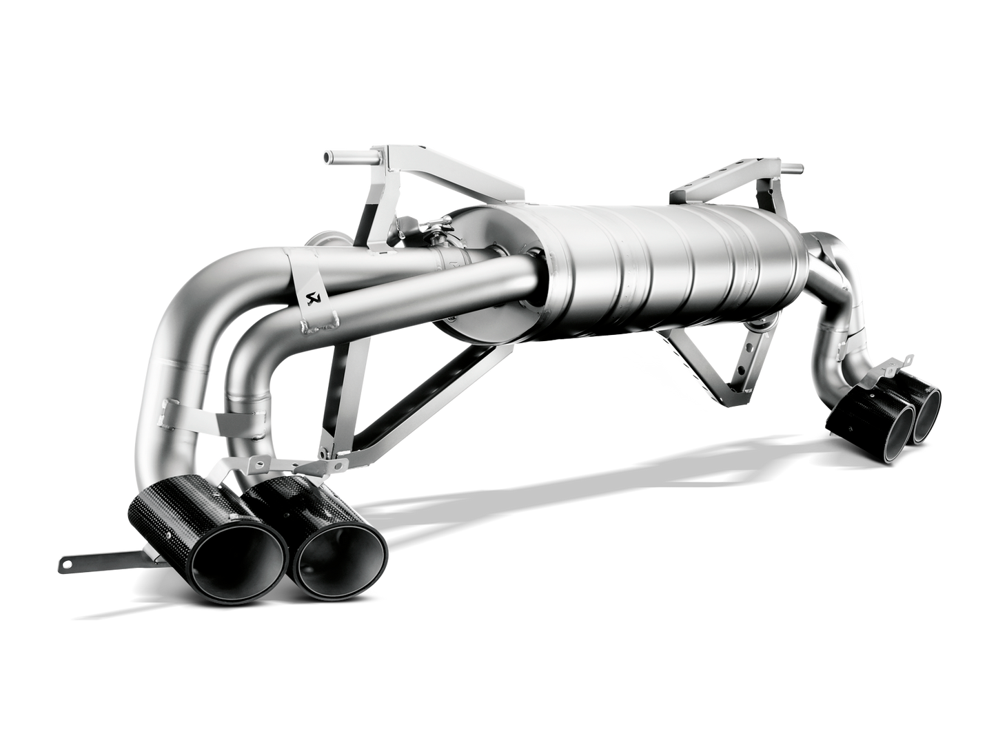 Akrapovic 2008-2014 Lamborghini Slip-On Line (Titanium) 550/560 AKRAP-M-LA/T/4