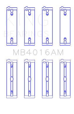King Engine Bearings MB4016AM0.25