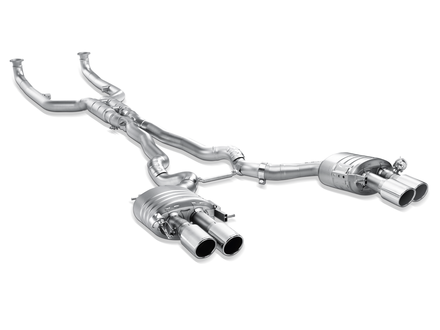 Akrapovic 2011-2017 BMW Evolution Line (Titanium) AKRAP-ME-BM/T/4