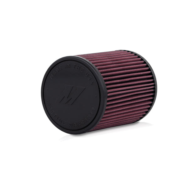 Mishimoto Performance Air Filter 2.75 In. Inlet 7 In. Filter Length Red MMAF-2757