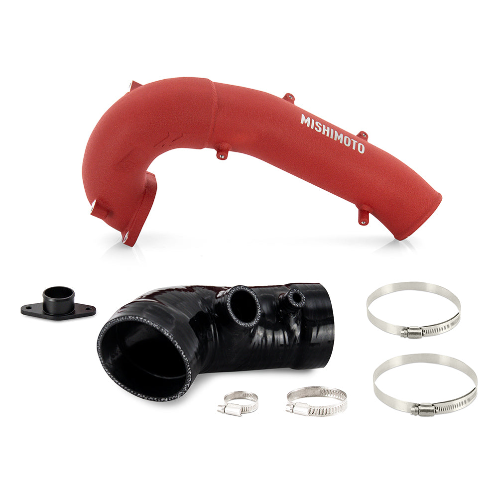 Mishimoto Turbo Inlet Pipe Upgrade Kit, fits Honda Civic Type R 2017-2021, Red MMAI-CTR-17URD
