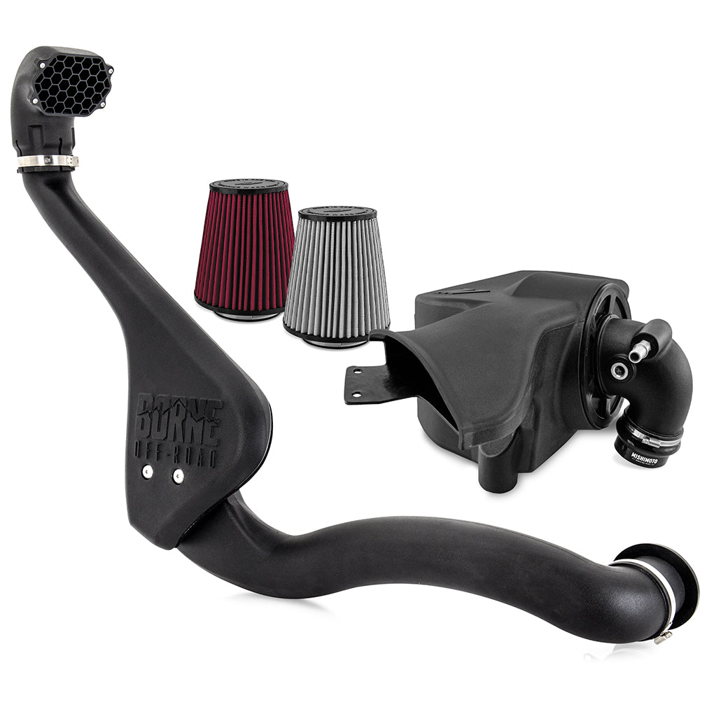 Mishimoto Performance Intake & Snorkel Bundle, Fits Ford Ranger 2.3L EcoBoost 2019+, Oiled MMB-RGR-19