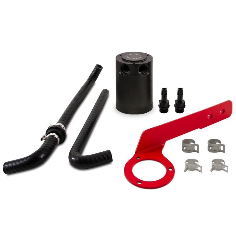Mishimoto Honda Accord 2.0T Direct Fit Baffled Oil Catch Can PCV Side 2018+ Red MMBCC-ACRD20-18PBERD