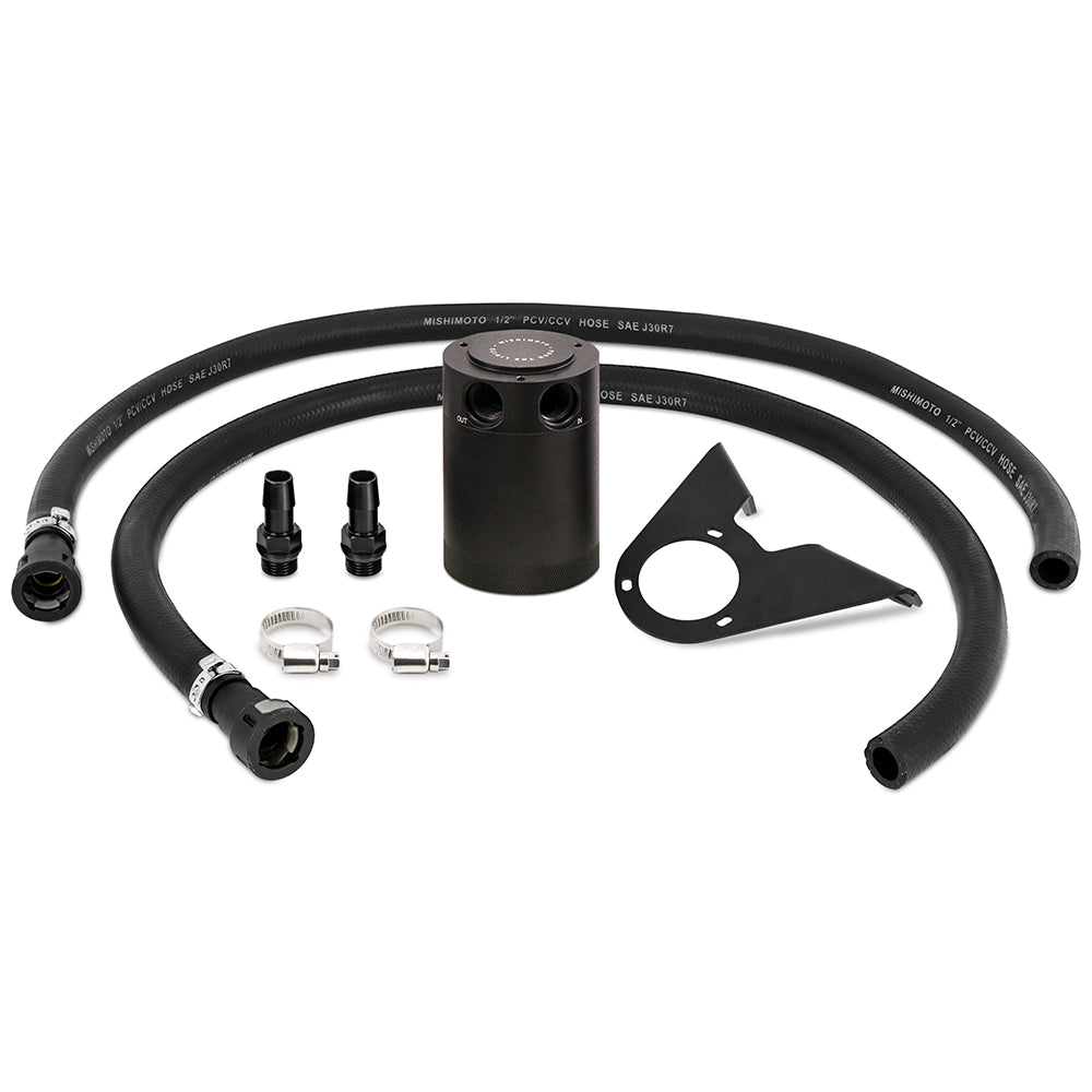 Mishimoto Baffled Oil Catch Can Kit, Fits Ford Bronco 2.3L 2021+ MMBCC-BR23-21P