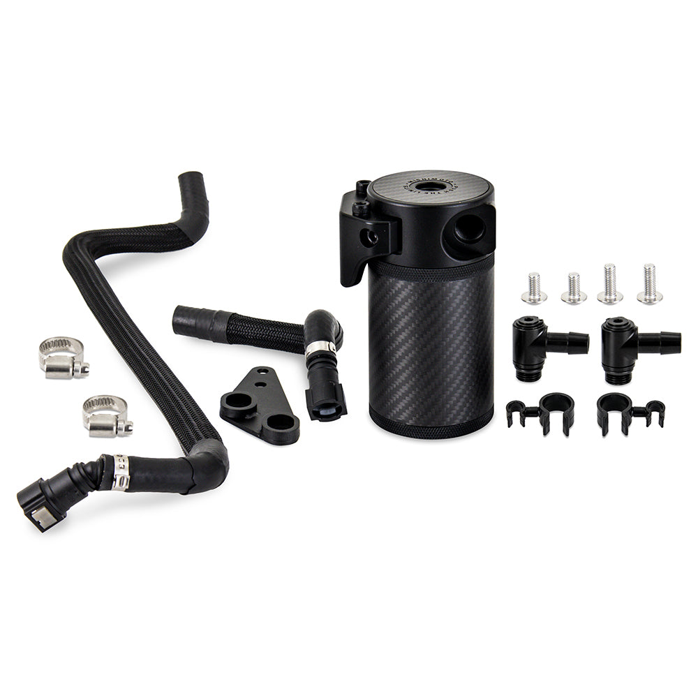 Mishimoto Carbon Fiber Oil Catch Can Kit, PCV Side, Fits Chevrolet C8 Corvette Coupe 2020+ MMBCC-C8-20PCF