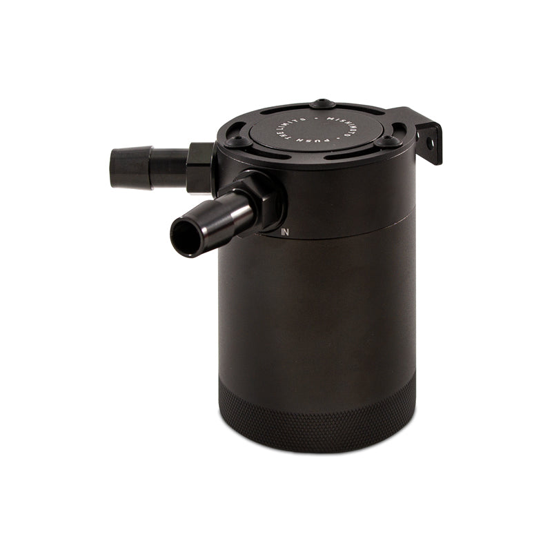 Mishimoto Compact Baffled Oil Catch Can 2-Port MMBCC-CBTWO-BK