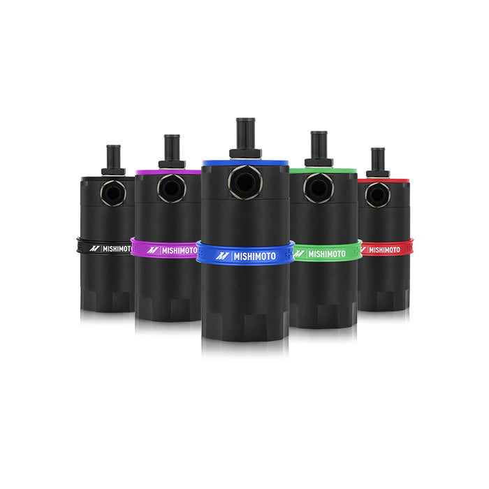 Mishimoto Baffled Oil Catch Can Purple MMBCC-UNI-PR