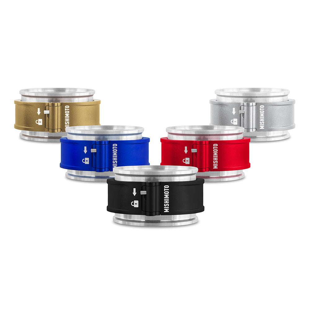 Mishimoto Quick Release Clamp Assembly, 3in Black MMCLAMP-QD-30BK