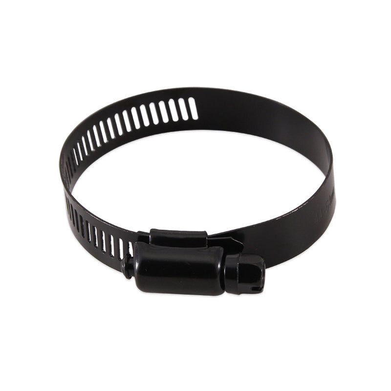 Mishimoto High-Torque Worm Gear Clamp, 0.83in - 1.73in (21mm - 44mm), Pack of 10 MMCLAMP-WG-44HTBK