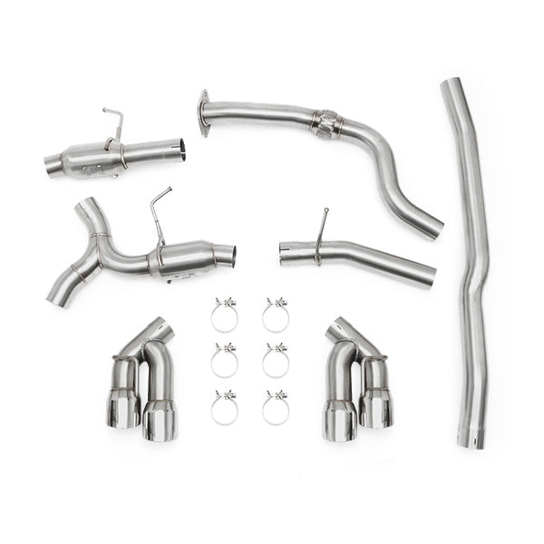 Mishimoto Chevrolet Camaro 2.0T Quad Tip Pro Cat-Back Exhaust MMEXH-CAM4-16QTPP