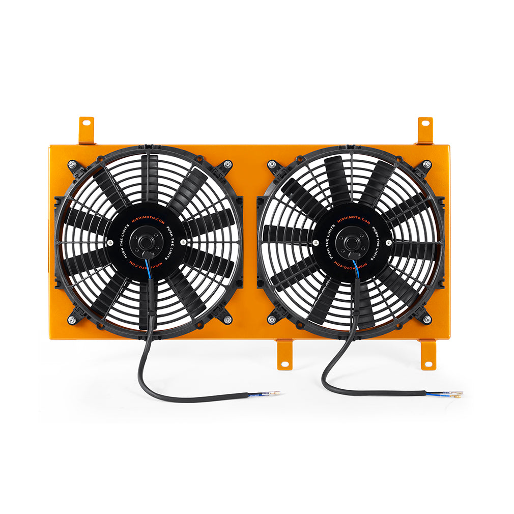 Mishimoto Performance Aluminum Fan Shroud Kit, fits Mazda Miata 1999-2005, Gold MMFS-MIA-99GD