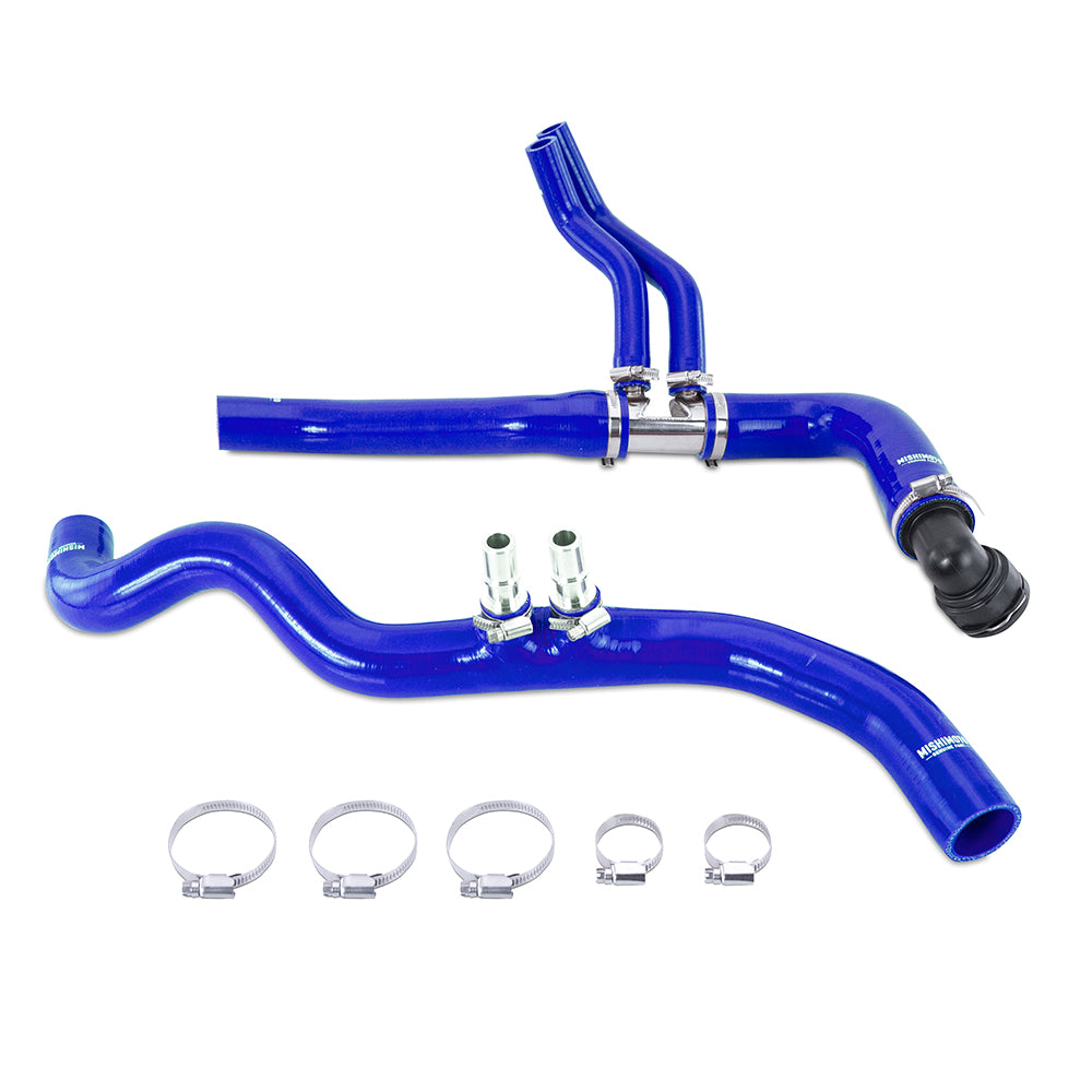 Mishimoto Silicone Coolant Hose Kit, Fits 2015-2019 Ford F-150 3.5L EcoBoost, Blue MMHOSE-F35T-15BL