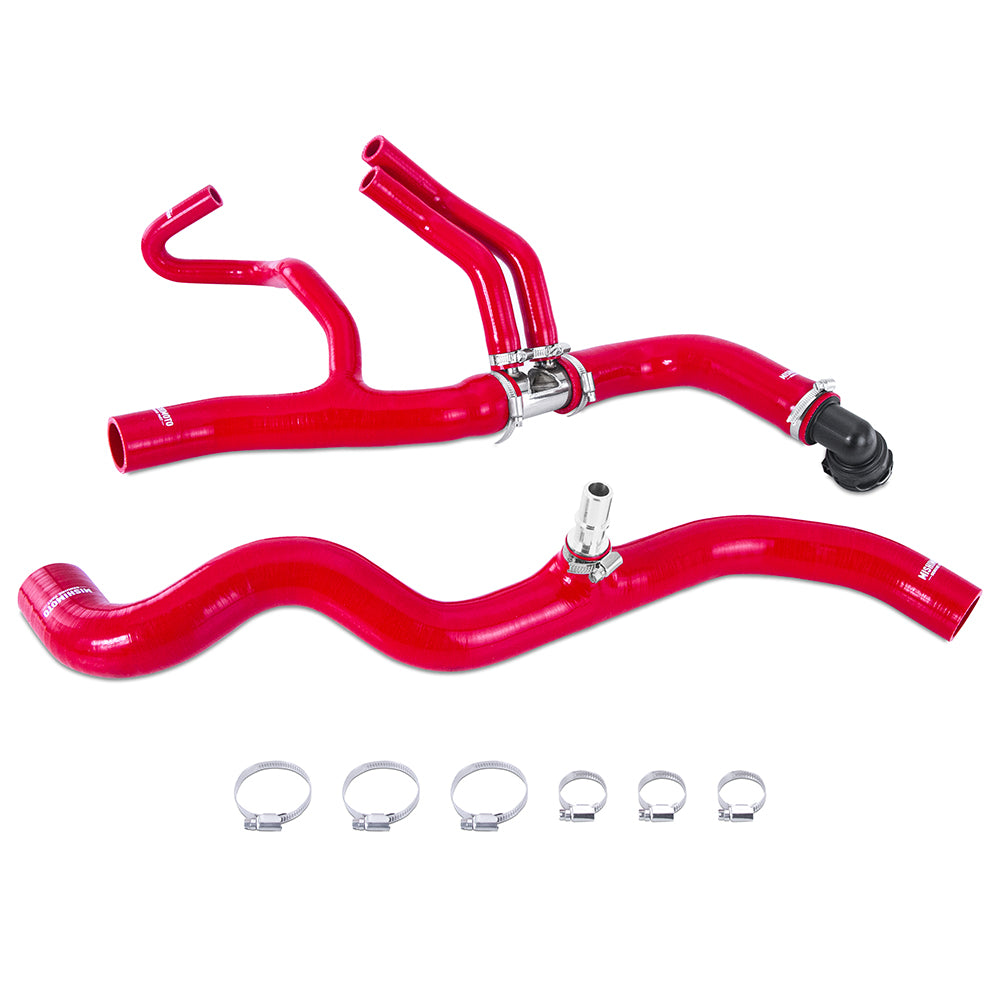 Mishimoto Silicone Coolant Hose Kit, Fits 2017 Ford Raptor 3.5L EcoBoost, Red MMHOSE-F35T-17RD