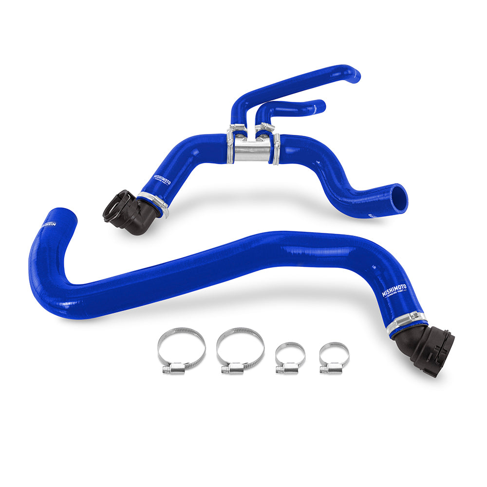 Mishimoto Silicone Radiator Hose Kit, Fits 2011-2014 Ford F-150 5.0L V8, Blue MMHOSE-F50-11BL