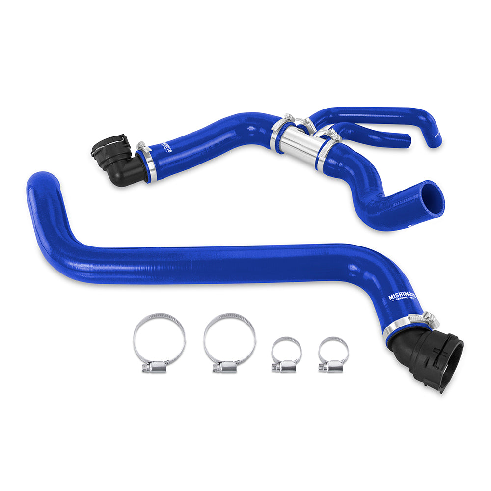 Mishimoto Silicone Radiator Hose Kit, Fits 2018+ Ford F-150 5.0L V8, Blue MMHOSE-F50-18BL