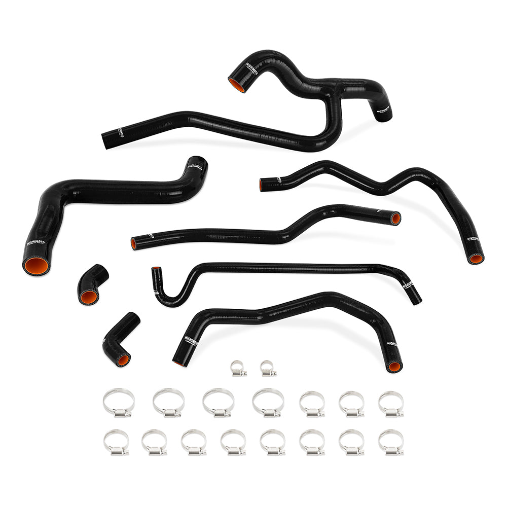Mishimoto Silicone Radiator & Heater Hose Kit, fits Ford Mustang V6 4.0L 2005-2010, Black MMHOSE-MUS40-05BK