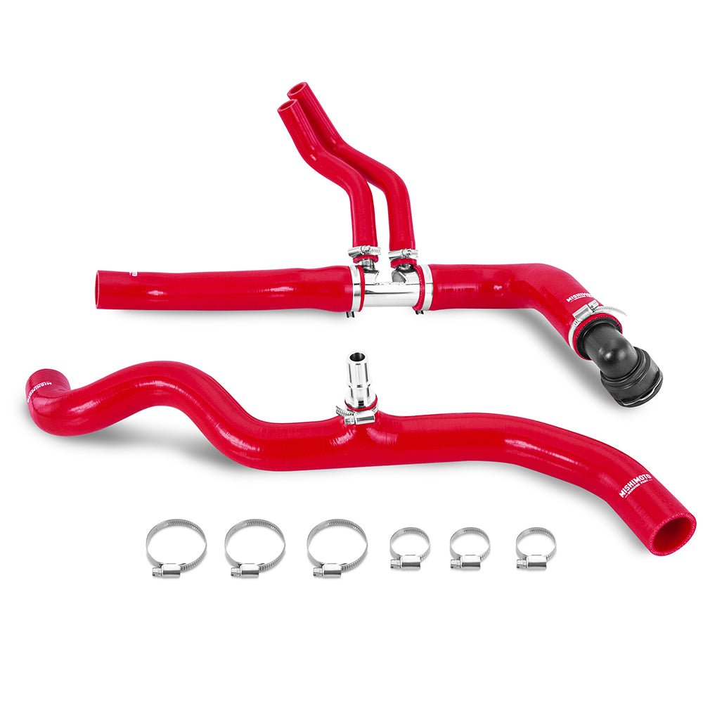 Mishimoto Silicone Coolant Hose Kit, Fits 2018-2019 Ford Expedition 3.5L EcoBoost, Red MMHOSE-X35T-18RD