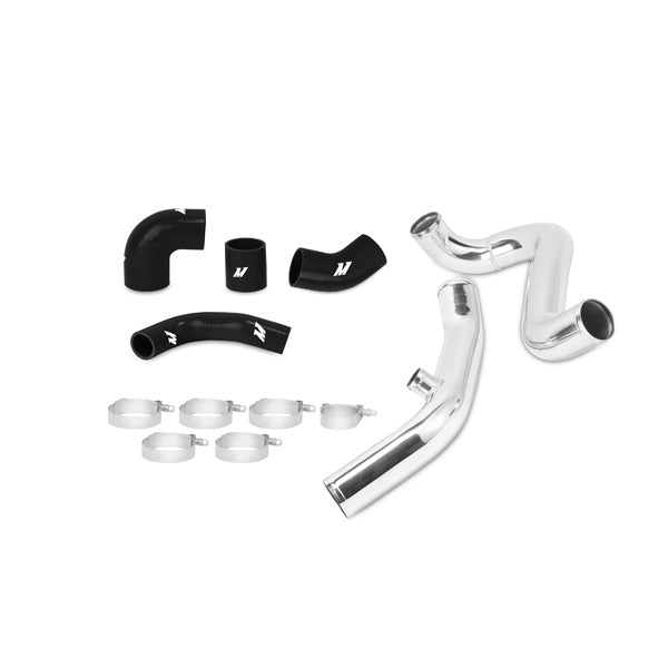 Mishimoto Mitsubishi Lancer Evolution 7/8/9 Upper Intercooler Pipe Kit, Black, 2001-2007 MMICP-EVO-01UBK