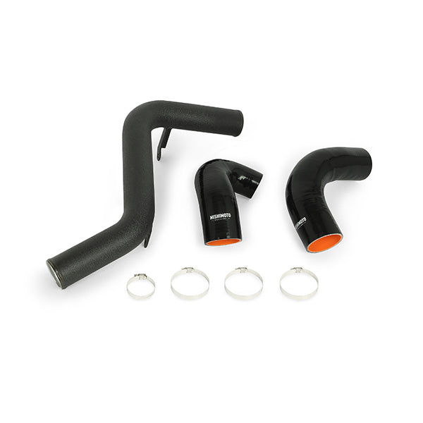 Mishimoto Ford Focus ST Hot-Side Intercooler Pipe, 2013-2018 Wrinkle Black MMICP-FOST-13HWBK