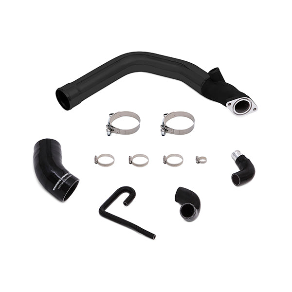 Mishimoto Subaru WRX Charge-Pipe Kit, 2015-2021, Wrinkle Black MMICP-WRX-15WBK