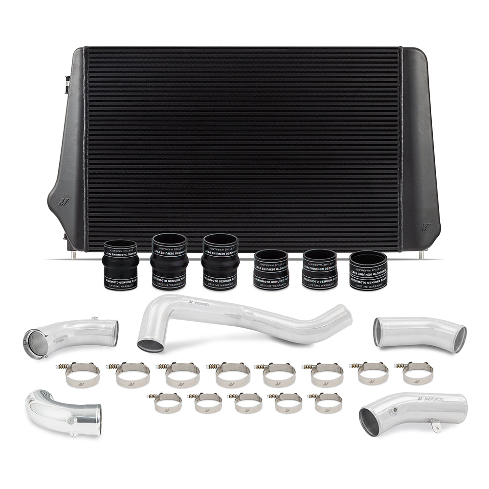 Mishimoto Performance Intercooler Kit, fits Chevrolet/GMC 6.6L Duramax L5P 2017-2019 MMINT-DMAX-17KBKP