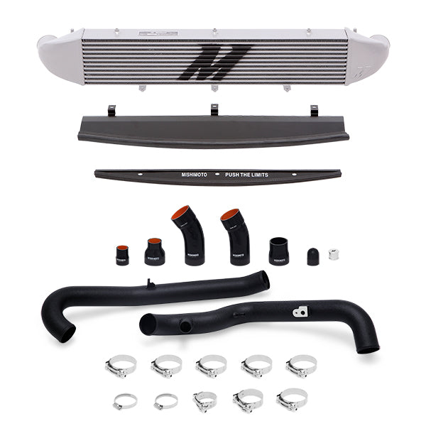 Mishimoto Ford Fiesta ST Performance Intercooler Kit, 2014-2019 Black Pipes, Silver Cooler MMINT-FIST-14KBSL