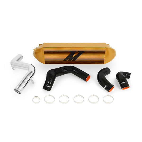 Mishimoto Ford Focus ST Intercooler Kit, 2013-2018, Gold Cooler, Polished Pipes MMINT-FOST-13KPGD