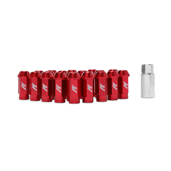 Mishimoto Aluminum Locking Lug Nuts M12 x 1.5 Red MMLG-15-LOCKRD