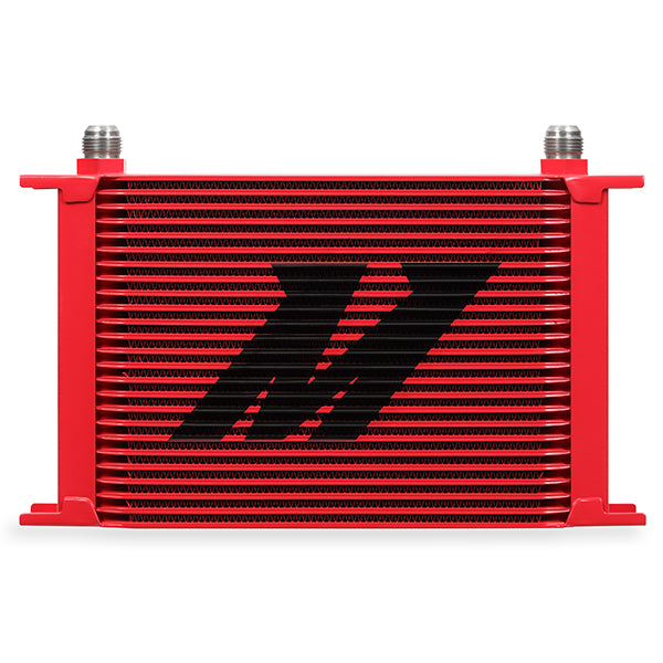 Mishimoto Universal 25-Row Oil Cooler, Red MMOC-25RD