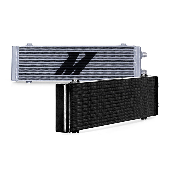 Mishimoto Universal Dual Pass Bar and Plate Oil Cooler, Large MMOC-DP-LSL