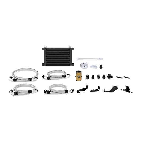 Mishimoto Pontiac GTO Thermostatic Oil Cooler Kit, 2004-2006 Black MMOC-GTO-04TBK