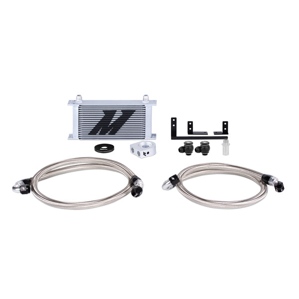 Mishimoto Mazda Miata Oil Cooler Kit, 2016-2018, Silver, Non-thermostatic MMOC-MIA-16