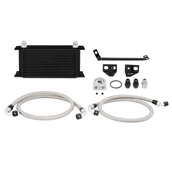 Mishimoto Ford Mustang EcoBoost Oil Cooler Kit, 2015-2017, Black MMOC-MUS4-15BK