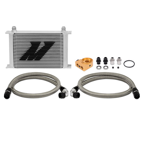 Mishimoto Universal Thermostatic Oil Cooler Kit, 25 Row MMOC-UHT