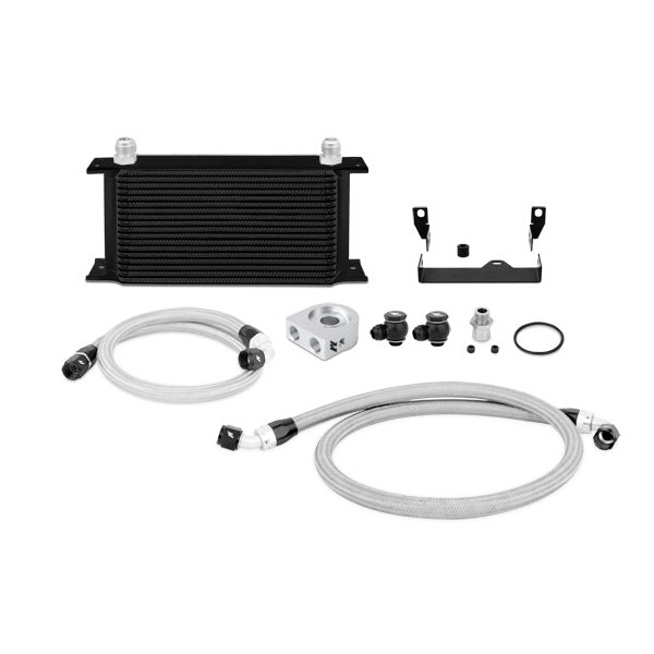 Mishimoto 2006-2007 Subaru WRX/STi Oil Cooler Kit, Black MMOC-WRX-06BK