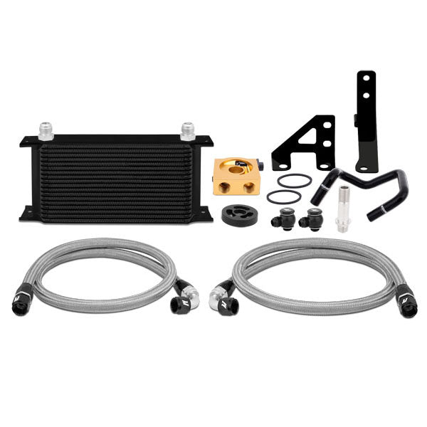 Mishimoto Subaru WRX Thermostatic Oil Cooler Kit, 2015-2021 MMOC-WRX-15TBK