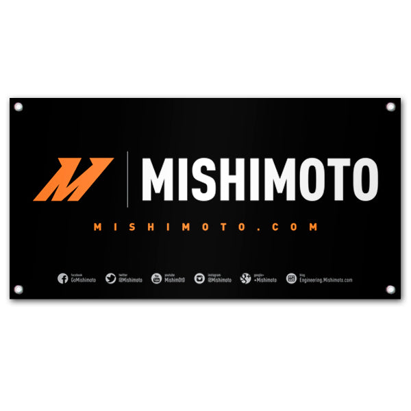 Mishimoto Promotional Banner, Large MMPROMO-BANNER-15LG