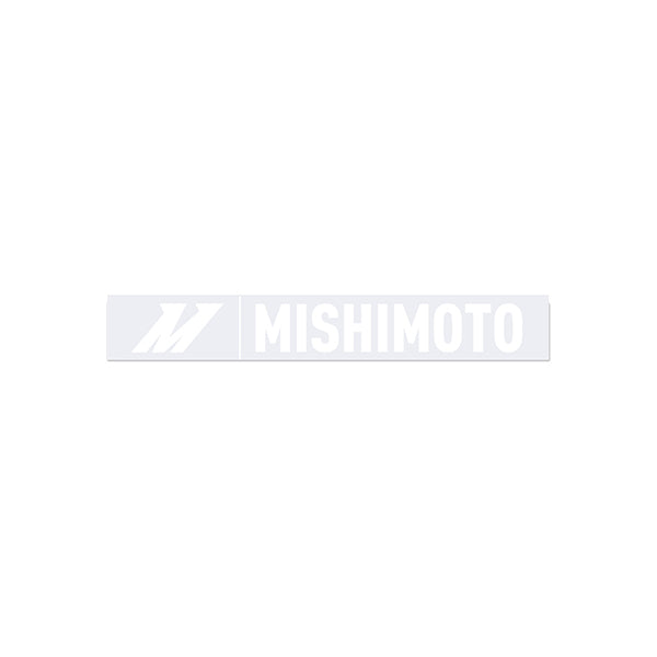Mishimoto Small Silver Mishimoto Decal, 1.5 x 10 MMPROMO-STK-SSM