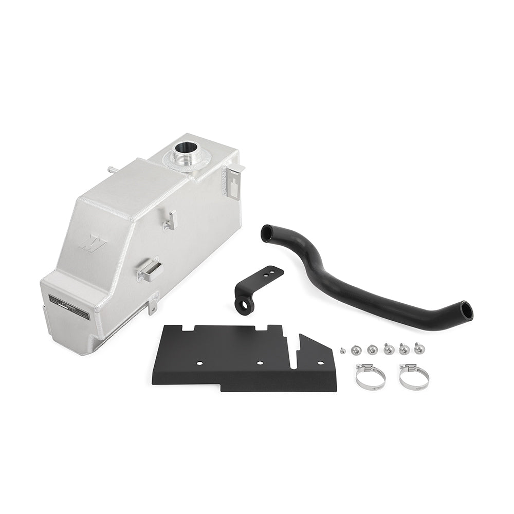 Mishimoto Aluminum Degas Tank, fits Ford 6.7L Powerstroke 2011-2019, Natural MMRT-F2D-11PN