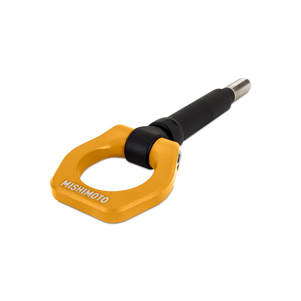 Mishimoto Racing Tow Hook, Fits Subaru BRZ/Scion FR-S/Toyota 86 2013-2021, Gold MMTH-BRZ-13GD