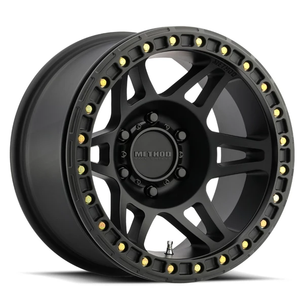 MR106_Beadlock_Matte_Black 5 on 5 Bolt Pattern