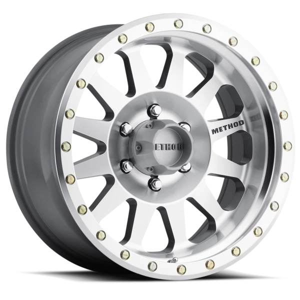 Double Standard Model BOLT 304 305 18x9 4.5 Backspace -12mm Offset 108mm Hub Bore (Machined Clear Coat)