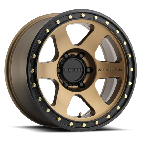 Con6 Model BOLT 304/305 17x8.5 4.75 Backspace - 71.5mm Hub Bore (Bronze/Black Street Loc)