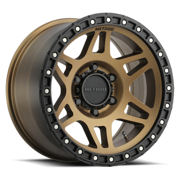 MR312 18x9 +18mm Offset 8x6.5 130.81mm Centerbore Method Bronze/Black Street Loc